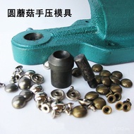 Mushroom Rivet diy Rivet Head Installation Tool Installation Tool Hand Grinder Rivet Mold Round Comp