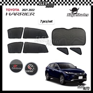 Toyota Harrier XU80 2021 2022 Ninja Shades Magnetic Sunshades Sun Shade Curtain Cover Accessories 80