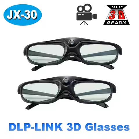 1/2PCS JX-30 DLP-LINK 3D Glasses Active Shutter 96-144HZ Supports BenQ Acer X118H P1502 X1123H Optom