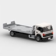 MOC Movie Initial D Rescue Flatbed Trailer Cars Building Blocks Toys For Kids Boys And Girls Compati
