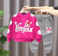 FASHION ANAK PEREMPUAN TERBARU-Baju Anak Stelan Sweater Anak import terbaru free ongkir 1-5th sweate