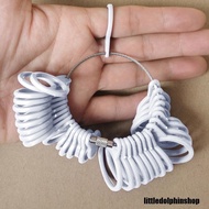 Finger size measuring tool detachable ring size ring