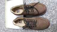 ASO (阿瘦)休閒皮鞋，絨面牛皮，咖啡色，75號