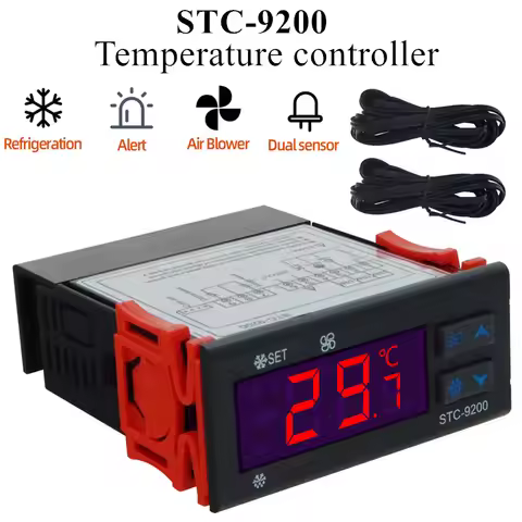 STC-9200 Temperature Controller Digital Thermostat Micromputer Regulator Refrigeration Defrost Therm