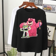 mybhaju toy story lotso bear baju t-shirt muslimah wanita perempuan gadis lengan penjang budak kolej