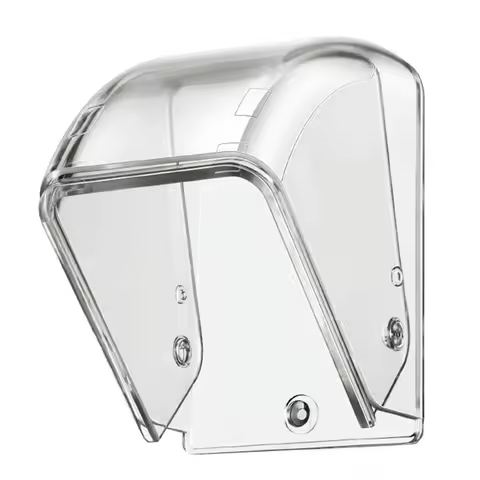Doorbell Rain Cover Outdoor Transparent Outdoor Doorbell Box Transparent Outdoor Wireless Rainproof 