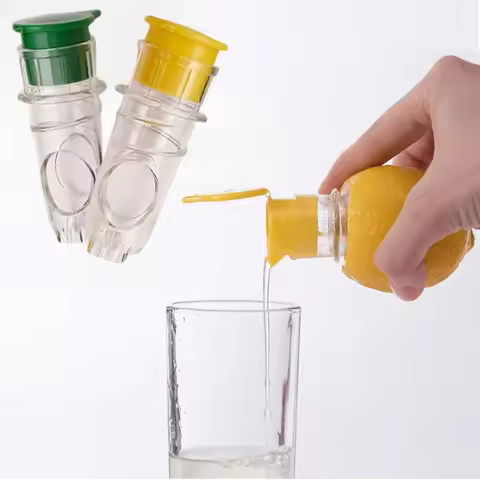 Manual Lemon Juicer Portable Mini Lemon Squeezer Citrus Juicer Reamer Hand Held Easy Juicer for Lemo