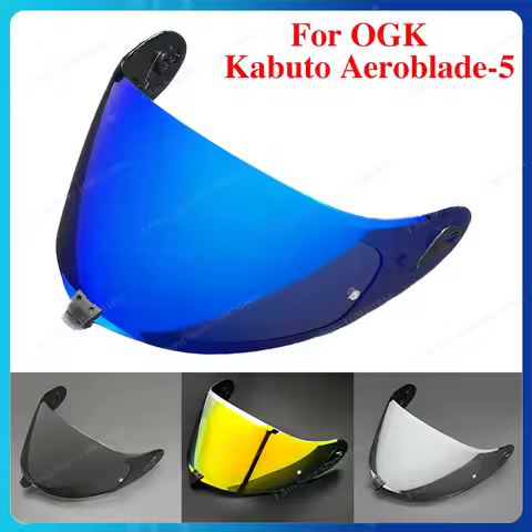 Motorcycle Helmet Lens For OGK Kabuto Aeroblade-5 Anti-UV Dustproof Windproof Transmittance Helmet V