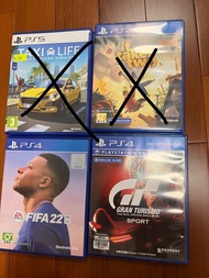 PS5 & PS4 Game Taxi Life, It takes two, FIFA 22, Gran Turismo SPORT