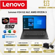 lenovo v14 g2 alc amd ryzen 3 5300u 12gb 256gb ssd vega6 win11 ohs - laptop ram 12gb 256gb