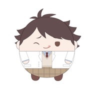 Anime Haikyuu!! push Doll Oikawa Tooru Plushie Stuffed Toys Cosplay Props Gift for Fans (22cm)