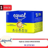 EQUAL Gold Sweetener 50 Sticks