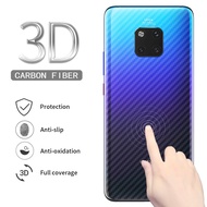 Back Carbon Fiber Screen Protector Film For Huawei Mate 50 40 30 20 P50 P40 P30 P20 Pro Nova 11 11i 10 9 8 8i 7 7i 5T 3i Y90 Y70 Y61 Honor 50 Lite 8X Y9a Y7a Y7 Pro Y9 Prime 2019 Y7P Y6P Y5P Y9s Back Sticker