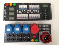 Kit Setชุดประกอบปลั๊กโหลด3เฟส 100A ขนาด 4U #VPOWER Power distribution boxs รุ่น V POWER V4 3เฟส Kit