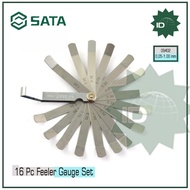OPPORTUNITY MEASURING TOOL 09402 16PC FEELER GAUGES SET 0.05-1.00MM SATA