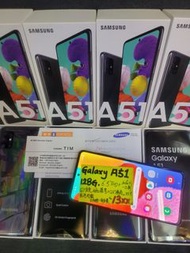 全新全套~	三星Galaxy A51 香港行貨128gb三卡糟一年保養 $1399🎉