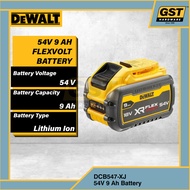 Dewalt 20V/54V XR Flexvolt Li-ion Battery DCB547-XJ Bateri 9.0AH