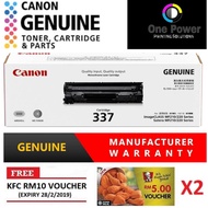 Original Canon Cart 337 Toner Cartridge - Compatible Printer for LBP151w, MF211, MF212w, MF215, MF21