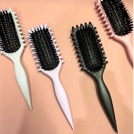 Bounce Curl Defining Brush with Boar Bristle Heat Resistant Brush