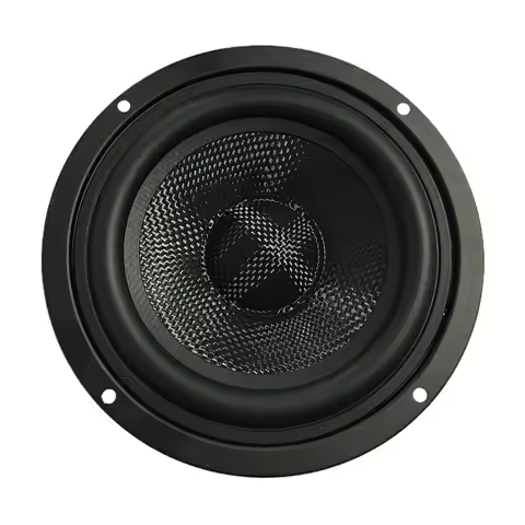 (with 4ohm 8ohm Optional) 6 Inch Woofer Speaker Driver 6 Inch Bass Book Shelf Passive Speakers(1pcs 