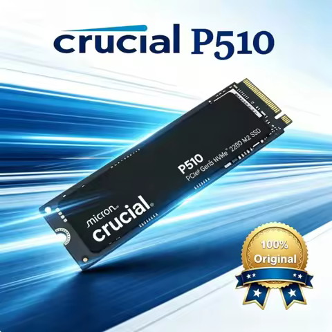 High Performance Gaming Crucial P510 1TB NVMe M.2 2280 PCIe5 SSD Max 11000/9500MB/s Upgraded Storage