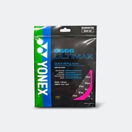 YONEX เอ็นแบดมินตัน รุ่น BG-66-ULTIMAX 3100066300346 (เหลืองชมพู)