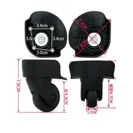 Hongsheng A20-A90 Trolley Luggage Luggage Wheel Accessories Universal Wheel Accessories Suitcase Cas
