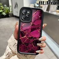 JIUMOO Casing Hp Realme C35 Realme Narzo 50A Prime Case HP pelindung Softcase silikon lembut baru Ke