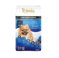 ICONIC อาหารสุนัขแบบเม็ด ไอโคนิค 15 kg รสแกะและเนื้อ (DOG FOOD LAMB AND BEEF FLAVOUR)