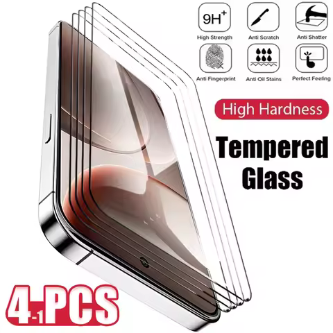 1-4PCS Tempered Glass For Oppo Find X9 Pro X8 Ultra X5 X3 Lite Neo X9+ X8s X8s+ Plus Reno14 Pro F Re