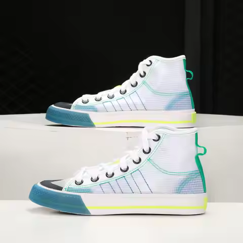 Adidas genuine New Season Originals NIZZA High-Top Casual Sneakers FY3093