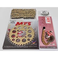 415-122L SSS CHAIN, KRISS 415 SPROCKET (CHAIN+SPROCKET) SPROCKET SET