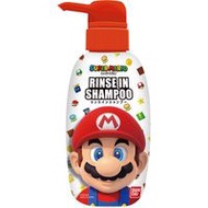 Bandai 沖洗洗髮精超級瑪利歐清新皂香 300mL