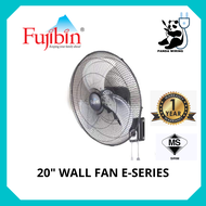 [Ready Stock] Original FUJIBIN INDUSTRIAL Wall Fan 20" Metal Fan FBW-20B Kipas Dinding Besi SIRIM