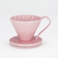 【熱銷補貨】日本CAFEC 花瓣型陶瓷濾杯-粉色 / 共2款