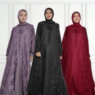 Brukat Outer Cardigan Gamis Brokat Premium Luaran Pesta Kondangan