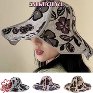 SNOWOY1OY2H Fisherman Hat, Wide Brim Breathable Sun Hats, Unisex UV Protection Adjustable Drawstring