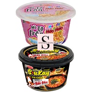 Siukay Lightning Seafood Noodle Bowl. Hao Hao Acecook Handay Mixed Noodles Bowl (box)
