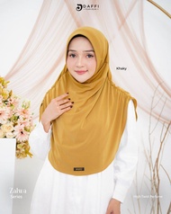 ZALWA SERIES DAFFI HIJAB - Jilbab Instan Jersey Premium Ped Kerut Samping