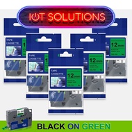 Brother Compatible Label TapeRK TZE-231 12mm 8m TZe231 631 334 PT-H110 D210 Black White Clear Red