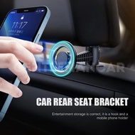Car Magnet Phone Holder Magsafe Back Seat Head Rest Car Back Seat Universal Magnetic Mount HP Handphone