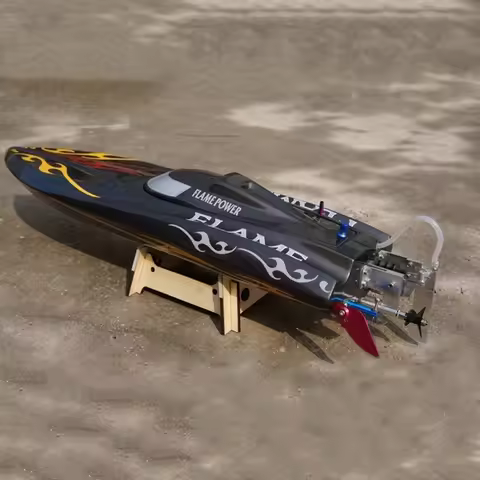 2.4G Remote Control Electric Speedboat RTR Brushless Power O Boat Fiberglass Hull Water Cooling Syst