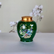 Bat Trang ceramic tea pot, dry tea jar, dry tea jar