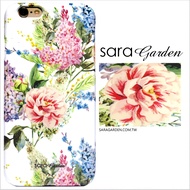 【Sara Garden】客製化 手機殼 蘋果 iPhone 6 6S i6 i6s 4.7吋 簡約 牡丹花 碎花 手工 保護殼 硬殼