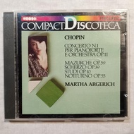 Fryderyk Chopin*, Martha Argerich – Fryderyk Chopin, Martha Argerich  CD album