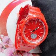 Jam Tangan Wanita Menonton Anti Air Elektronik Siswa Perempuan Versi Korea Olahraga Tren Sederhana