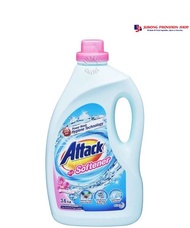 Attack Liquid Detergent Plus Softener