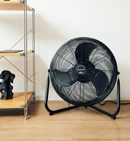 Bungalow Fan รุ่น Tahiti พัดลมเหล็กแท้ตั้งพื้น 18 นิ้ว (Matte Black)