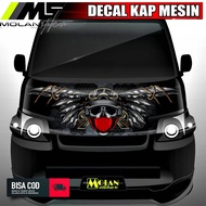 Decal Sticker Striping Variasi Kap/Kabin Granmax & Luxio Decal Kabin Depan Granmax & Luxio - Decal K