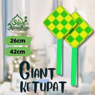 2025 Lampu Ketupat Raya Besar Lampu Raya Aidilfitri Panjang 90cm Lampu Lip Lap Ramadan Ketupat Raya 